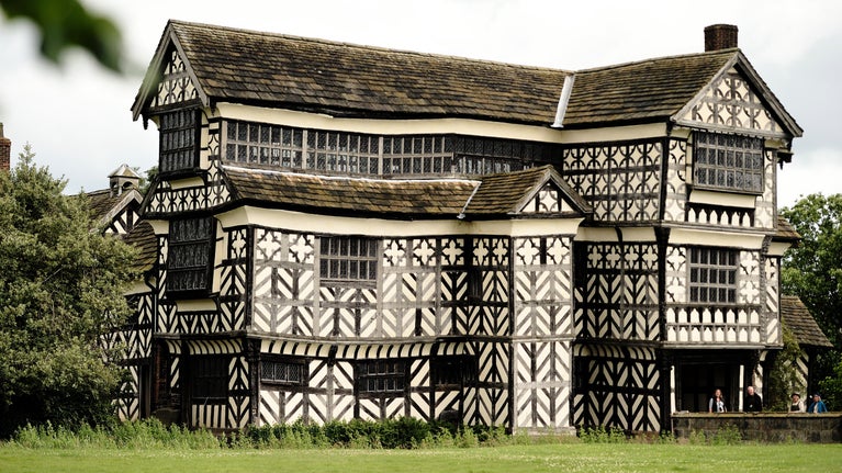 The exterior of Little Moreton Hall